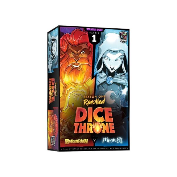 Dice Throne: Season One Rerolled Box 1 Barbarian vs Moon Elf (EN)