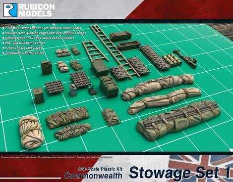 British Stowage Set 1