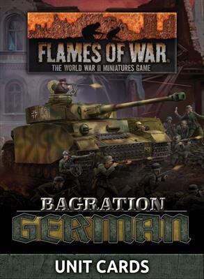 Bagration: German Unit Cards (engl.)