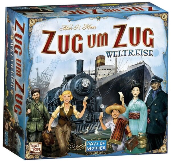Zug um Zug Weltreise Grundspiel