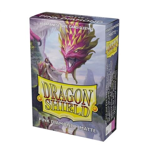 Dragon Shield Japanese Matte - Pink Diamond (60 Stück)