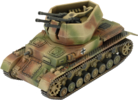 Flames of War Armoured AA Tank Platoon (x4)