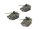 Team Yankee West German Wiesel 20mm Flugabwehr Zug (x3)