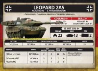 Team Yankee West German Leopard 2A5 Panzer Zug (x5)