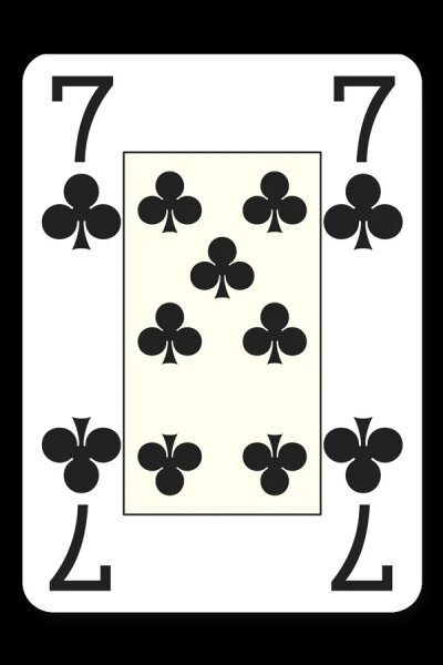 Poker 4 Jumbo - Cristallo Black [100% Plastic]