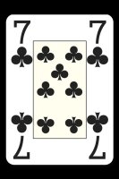 Poker 4 Jumbo - Cristallo Black [100% Plastic]