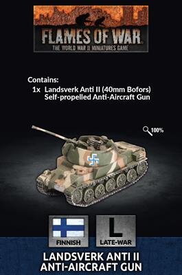 Flames of War Finnish Landsverk Anti II AA Gun