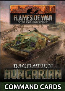 Bagration: Hungarian Command Cards (EN)