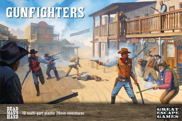 Dead Mans Hand: Gunfighters (x10 / Plastik)