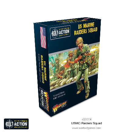 Bolt Action: US Marines Raiders Squad