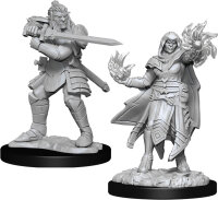 Hobgoblin Fighter Male & Hobgoblin Wizard