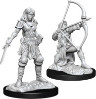 Pathfinder Deep Cuts Mini: Human Fighter Female