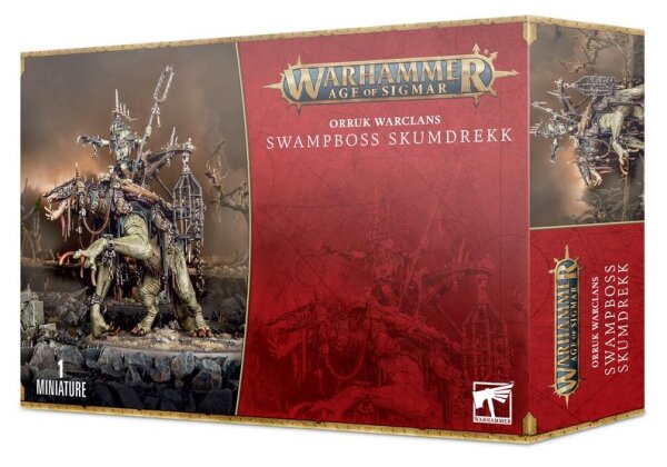 Orruk Warclans Swampboss Skumdrekk