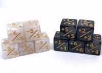 Counterdice +1/-1 Black & Pearl (10)