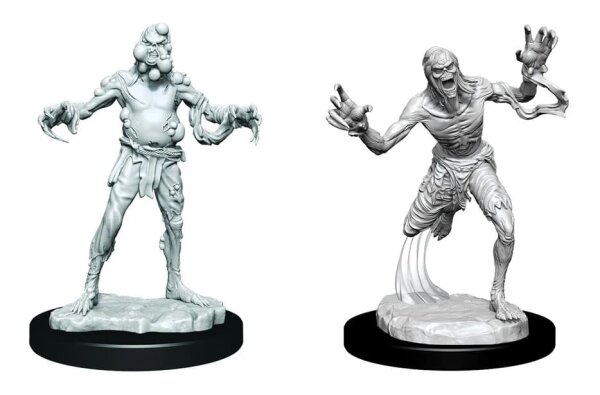 Critical Role Unpainted Miniatures - Husk Zombies