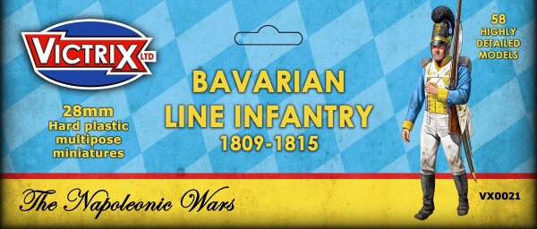 Napoleonic Bavarian Infantry (x58)