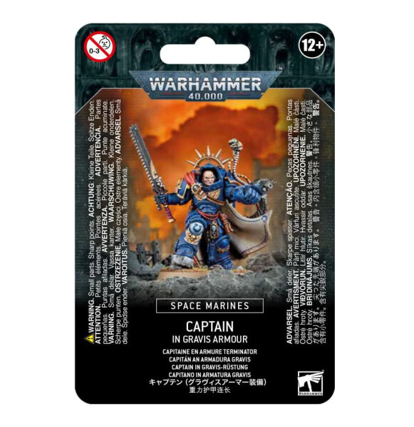 Space Marines: Primaris Captain in Gravis Rüstung