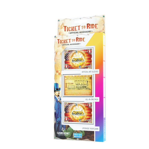 Zug um Zug – Europa Premium Art Sleeves