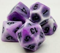 Würfelset Antique - Ancient Purple Rock (7)