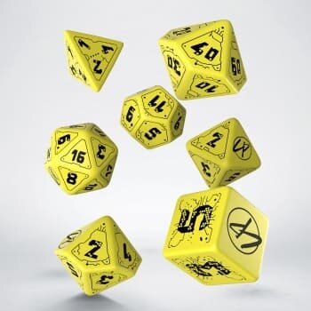 Cyberpunk Red RPG Dice Set Danger Zone (7)