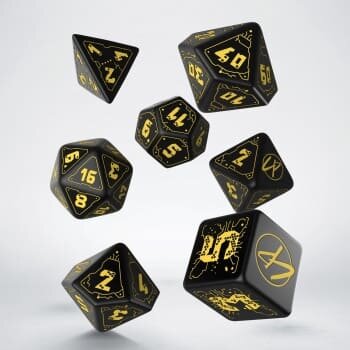 Cyberpunk Red RPG Dice Set Wet Work (7)