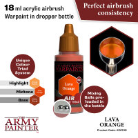Warpaints Air Lava Orange