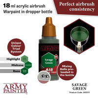 Warpaints Air Savage Green