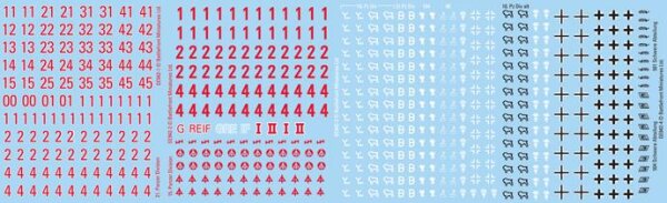 Flames of War: DAK Decals