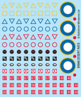 Flames of War Desert Rats Decals