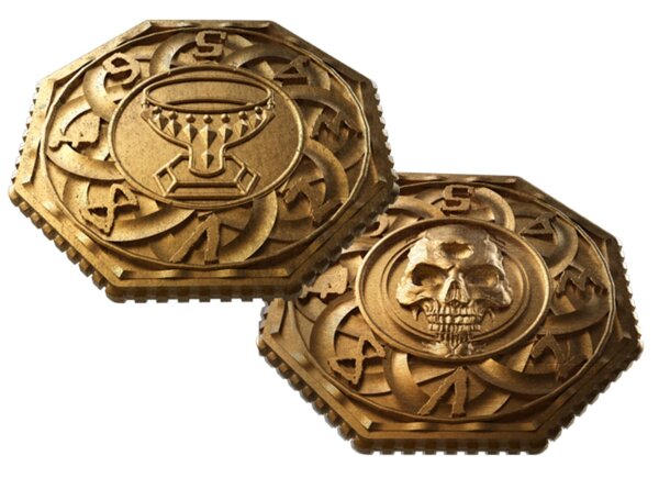 Metal Dials/Coins - Tainted Grail (DE)