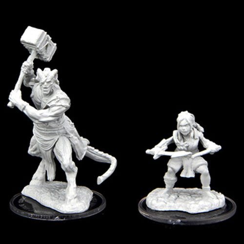 Critical Role Unpainted Miniatures - Clasp Cutthroat & Enforcer