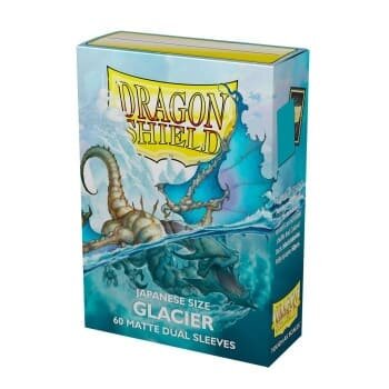Dragon Shield Japanese Size Dual Sleeves - Glacier (60 Stück)