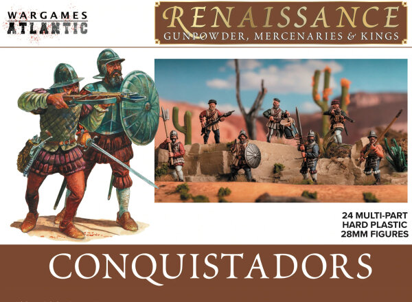 Wargames Atlantic: Conquistadores (x24 Plastic)