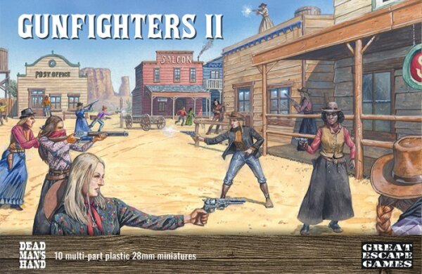Dead Mans Hand: Gunfighters II - The Ladies (x10 / Plastik)