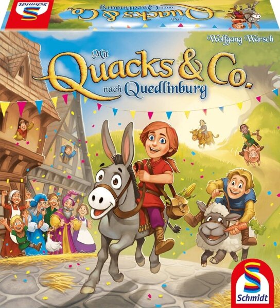 Mit Quacks & Co. nach Quedlinburg (nominiert "Kinderspiel des Jahres 2022*)