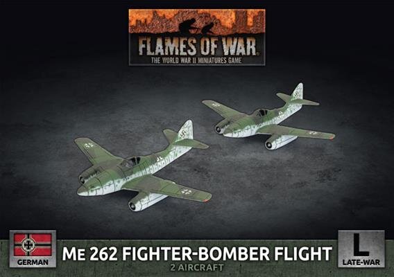 Flames of War GE: ME-262 Fighter Bomber Flight
