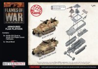 Flames of War GE: Sd Kfz 251 2cm / Triple 15mm Armoured Flak Platoon (3x Plastic)