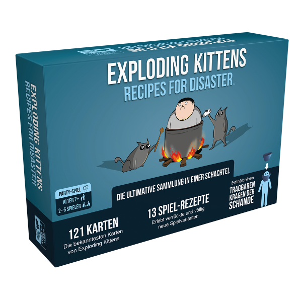 Exploding Kittens - Recipes for Disaster  (DE)