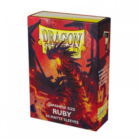Dragon Shield Japanese Matte - Ruby (60 Stück)