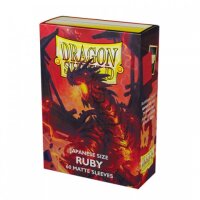 Dragon Shield Japanese Matte - Ruby (60 Stück)