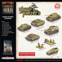 Flames of War GE: German Mixed Panzer Company (Plastic)