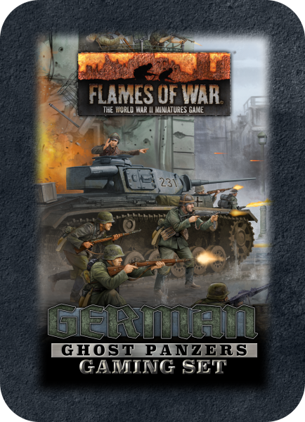 Flames of War  German Ghost Panzers Gaming Set