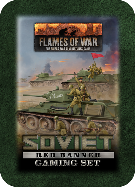 Flames of War  Soviet Red Banner Gaming Set