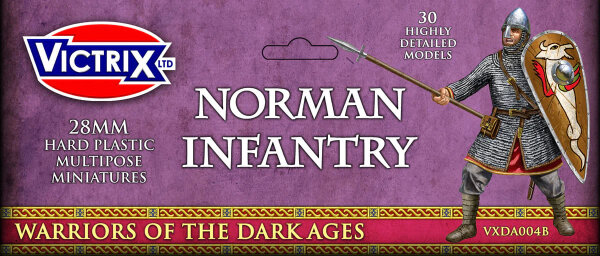 Norman Warrior Skirmish Pack (x30 Plastik)