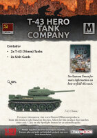 Flames of War SU: T-43 Tank Company (x2)