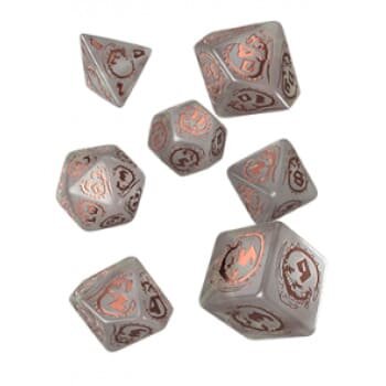 Dragons Dice Set - Quartz (7)