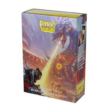Dragon Shield Small Sleeves - Japanese size Brushed Art Bolt Reaper (60)