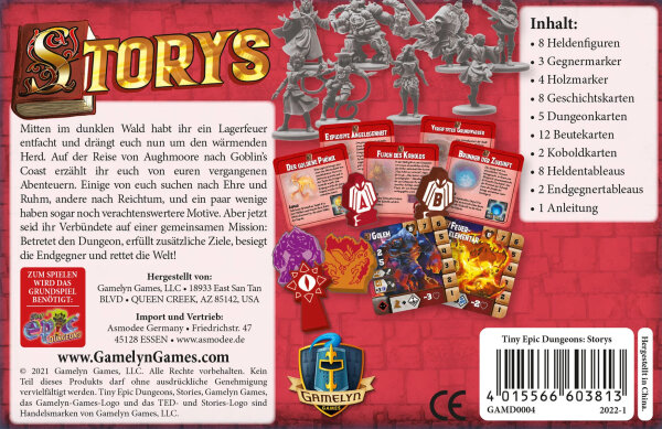Tiny Epic Dungeons – Storys (DE)