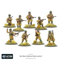 Bolt Action: Italian San Marco Marines Infantry Section (9)