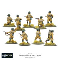 Bolt Action: Italian San Marco Marines Infantry Section (9)